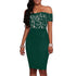Green Straless Lace Printed Dresses #Strapless